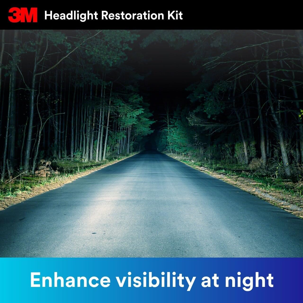 3M Ultra Headlight Restoration Kit, Contains Masking Tape, Light Sanding Discs, Wax Protectant and More, Use on Plastic Lenses Headlights, Taillights and More, Easy Heavy-Duty Restoration (39195)
