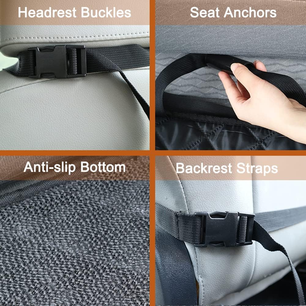 Car Front Seat Covers for Dogs Captain Chair Seat Covers Pet Car Seat Cover Car Seat Protector for Dogs Bucket Seat Cover