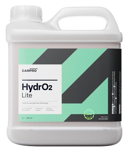 CARPRO HydrO2 Lite Touchless Silica Sealant - Spray-On and Rinse-Off Automotive Paint Sealant - Ready to Use Formula - Liter with Sprayer (34oz)