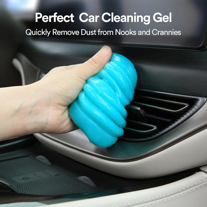 PULIDIKI Car Cleaning Gel Car Cleaning Putty Car Putty Auto Detailing Tools Car Slime Cleaner Dust Cleaning Gel for Car Interior Cleaner Car Cleaning Supplies Cleaning Kit Car Accessories Blue 2Pack