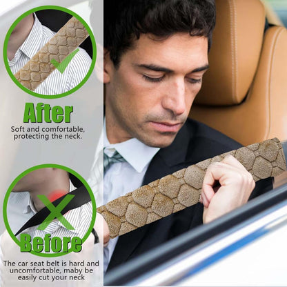 5 Pack Soft Car Seat Belt Cover Protector Comfort Auto Seatbelt Pads Strap Cushion Protecting Neck Shoulder Sedan SUV Trucks Car Interior Accessories for Adults Women Men 11 Inch Black