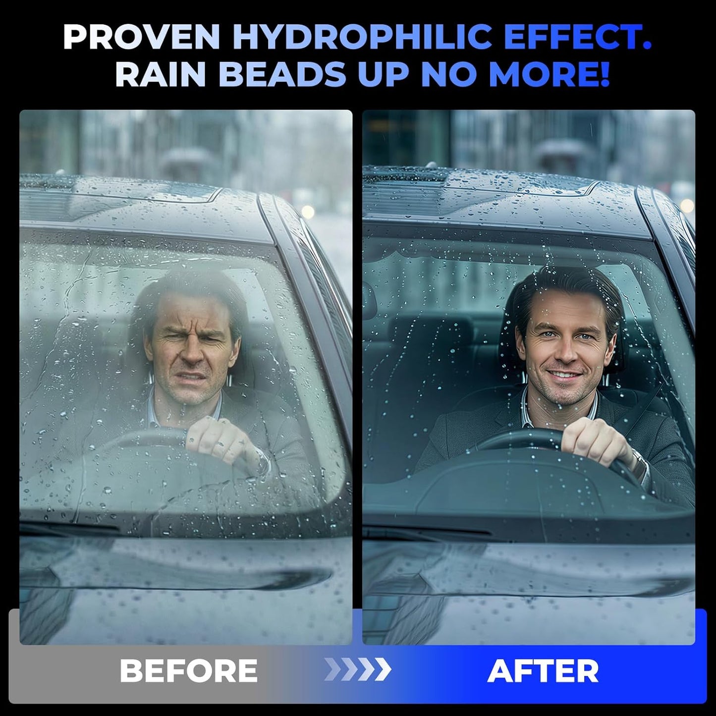 SGC Professional Cleaner Paste for Cars Glass Clear Vision Pro – Heavy Duty Degreaser, Removes Stubborn Oil Film & Water Spots on Windshields, Mirrors (Safe for Tinted Windows)(5.3 oz)