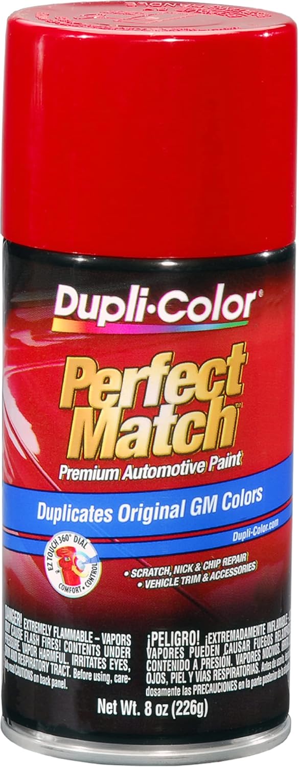 Dupli-Color EBCL01257 Clear Perfect Match Automotive Top Coat - 8 oz. Aerosol - Colors A