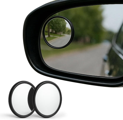 SteadMax 2 Pack Blind Spot Mirrors, HD Glass Wide Angle Convex Rearview Mirrors for Cars, Trucks, SUVs (2 Pack)