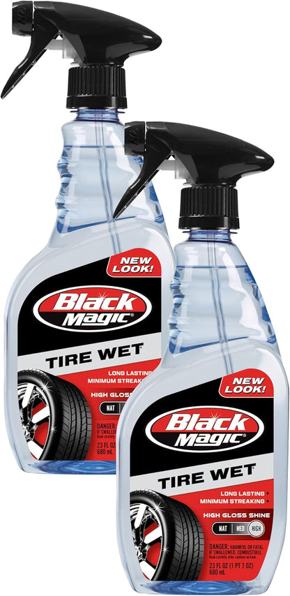 Black Magic 120218 No Scrub All Wheel Cleaner, 23 oz. (Pack of 2) - No Scrubbing Needed, Just Apply, Hose Off and Wipe for Clean Wheels Every Time