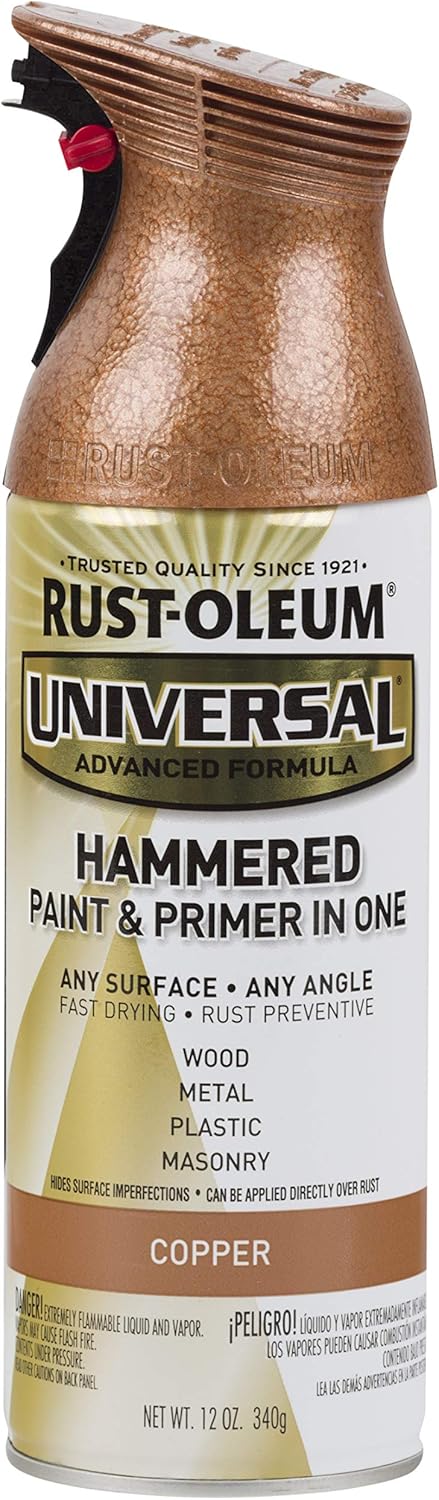 Rust-Oleum 302151 Universal All Surface Clear Topcoat Spray, 11 oz, Dead Flat Clear - Colors A