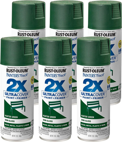 Rust-Oleum 334029 Painter's Touch 2X Ultra Cover Spray Paint, 12 oz, Gloss Clear - Colors D
