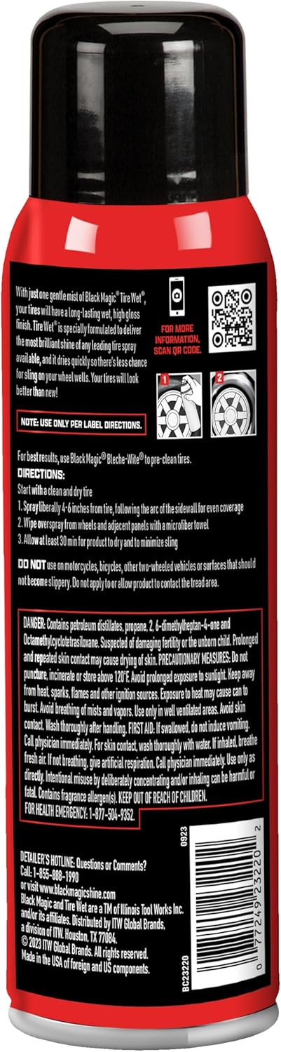 Black Magic 120218 No Scrub All Wheel Cleaner, 23 oz. (Pack of 2) - No Scrubbing Needed, Just Apply, Hose Off and Wipe for Clean Wheels Every Time