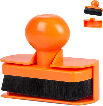 BABYSHEEP Car Tire Shine Applicator,Large Vegan Tire Shine Brush - Automotive Tire Dressing Applicator Brush with Storage Stand for Tire Detailing & Car Wash Kit, Black, 3.6 Inch Length (Black)