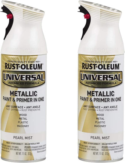 Rust-Oleum 302151 Universal All Surface Clear Topcoat Spray, 11 oz, Dead Flat Clear - Colors B