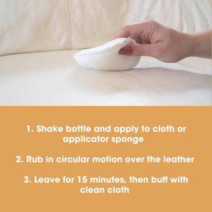 Furniture Clinic Leather Cleaning Wipes | 80 Count | 4-in-1 Clean, Nourish, Condition, & Restore Leather & Vinyl Furniture, Handbags, Jackets, Car Seats, Interiors & More | Residue & Streak-Free