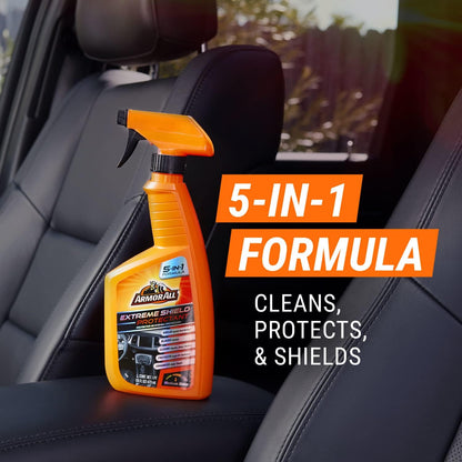 Armor All Extreme Shield Protectant Spray , Interior Car Cleaner with UV Protection Against Cracking and Fading, 16 Fl Oz