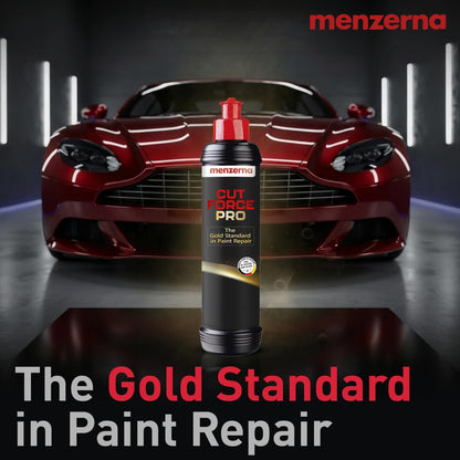 menzerna Cut Force Pro Car Polish 8 oz I Premium Polish with Heavy Cut and high Gloss Finish I Buffing & Polishing Compound for Car Maintenance I for Scratches & Sanding Marks I Car Body Repair