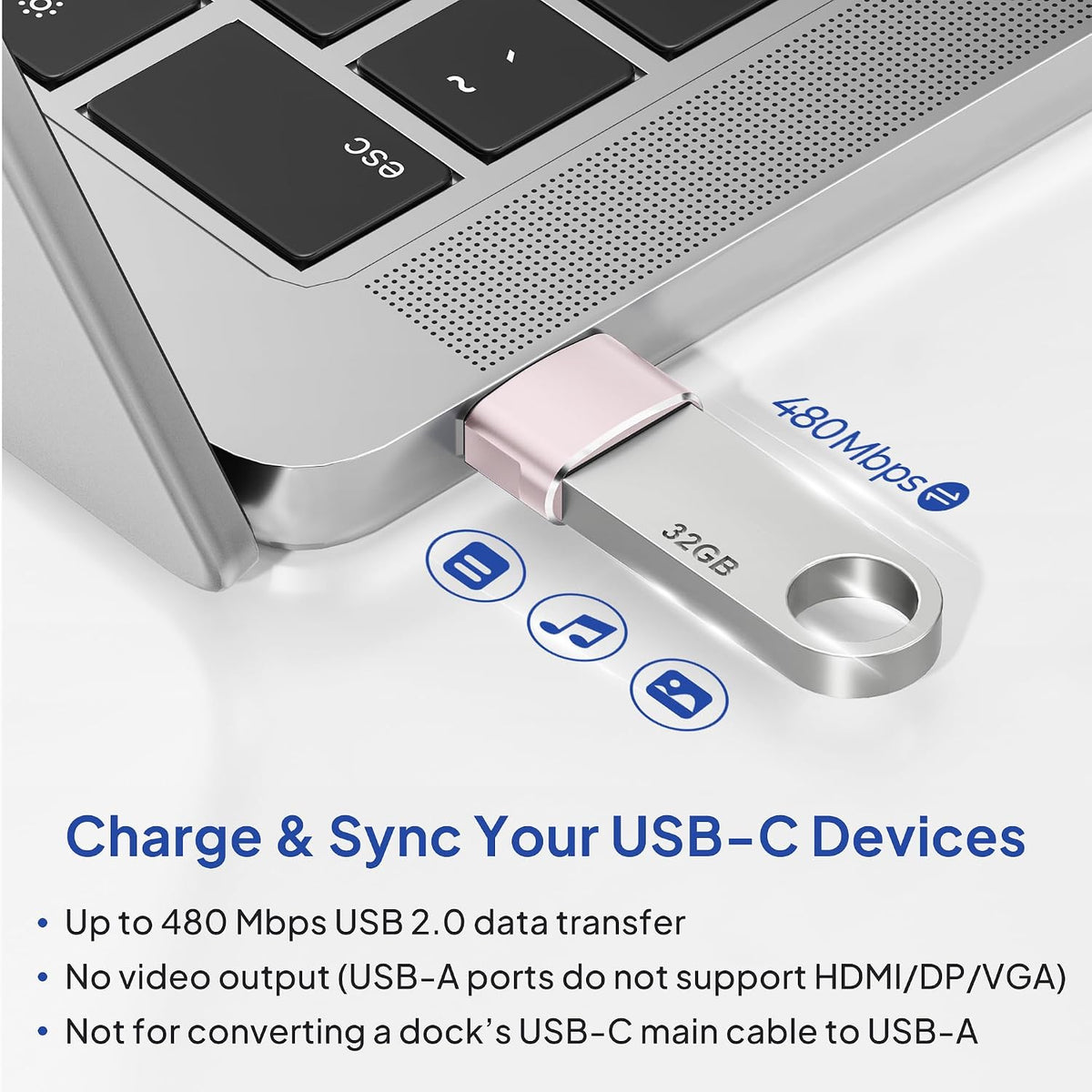 Elebase USB to USB C Adapter for iPhone 17 4Pack,USBC Female to A Male Car Charger Adapter,Type C Converter Apple 17e 16 Pro Max 15 14 Plus,iWatch Watch 11 10 Ultra 3,iPad Air,Samsung Galaxy S26