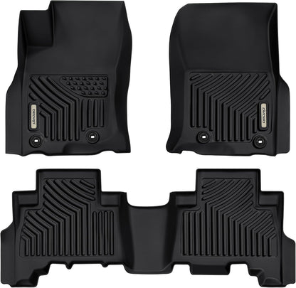 OEDRO Cargo Trunk Liner Fit for 2010-2017 Chevrolet Equinox L/LS/LT/LTZ/Premier& 10-17 GMC Terrain SL/SLE/SLT/Denali, All Weather Custom Fit Anti-Slip Cargo Mat, Black