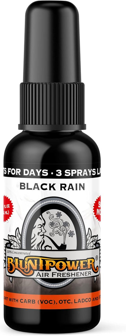 BluntPower (Baby Powder, 1 Pack) Concentrated Air Freshener Spray - Oil-Based Room Diffuser Spray - Long-Lasting Bathroom Scent, Car Freshener & Odor Eliminator - Colors B