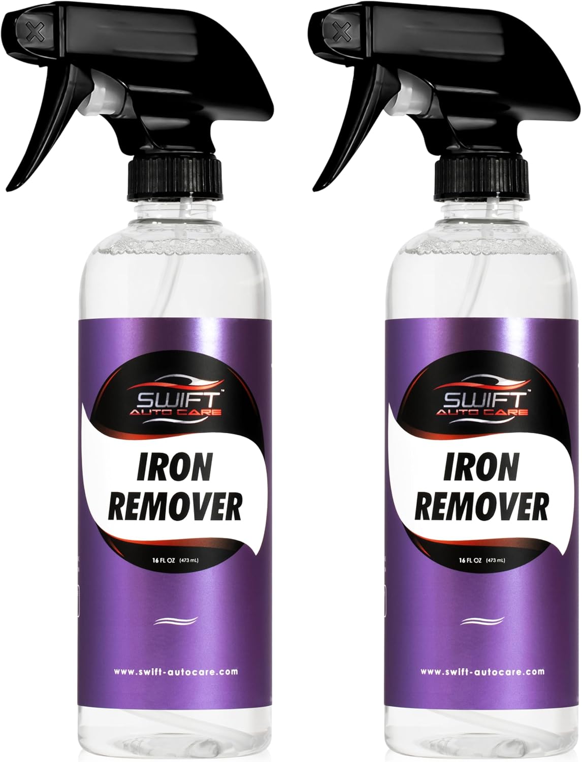 Swift Iron Remover & Wheel Cleaner (16 Oz) – Remove Brake Dust, Iron Oxide & Stuck-On Dirt & Debris from Paint & Wheels | Effective Formula for Decon Car Wash | Preps Paint for Wax Coatings