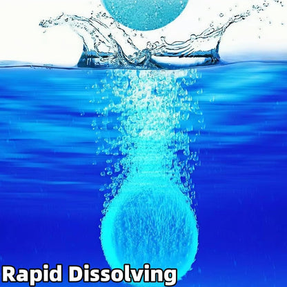 Windshield Washer Tablets, Fast Dissolving, Solid Windshield Wiper Fluid, for Cleaning Car Windshield, Mirrors and Windows (6)
