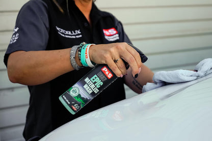 P&S Professional Detail Products Epic Waterless Wash – No-Water Car Cleaner, Polymer Gloss Intensifier, Safe on Paint, Metal & Glass, Quick Detailer & Wax Alternative, 1 Pint