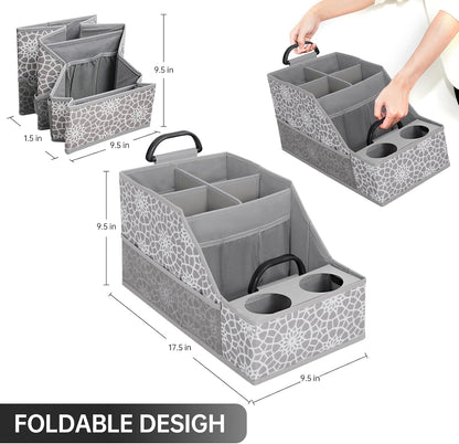MULISOFT Car Seat Organizer- Backseat Car Organizer with 11 Storages Compartments and 2 Cup Holders, Organizers and Storage, Front Seat for Travel Kids,Black