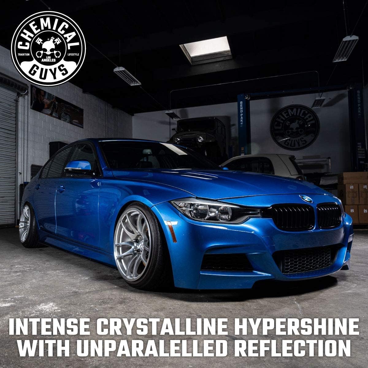 Chemical Guys HOL229 Ultimate Ceramic Coating Kit - HydroSlick HyperWax SiO2 Gel (16 fl oz) for Long-Lasting Shine & Protection, with 2 Premium Microfiber Applicators & 3 Workhorse Towels, (6 Items)
