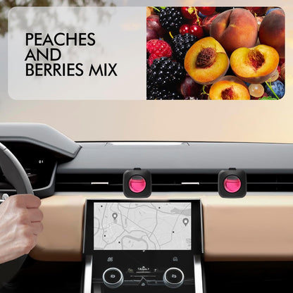 Car Air Fresheners, 6 Pack, Citrus, Car Fresheners Vent Clips, Long Lasting Air Freshener, Car Refresher for Men Women