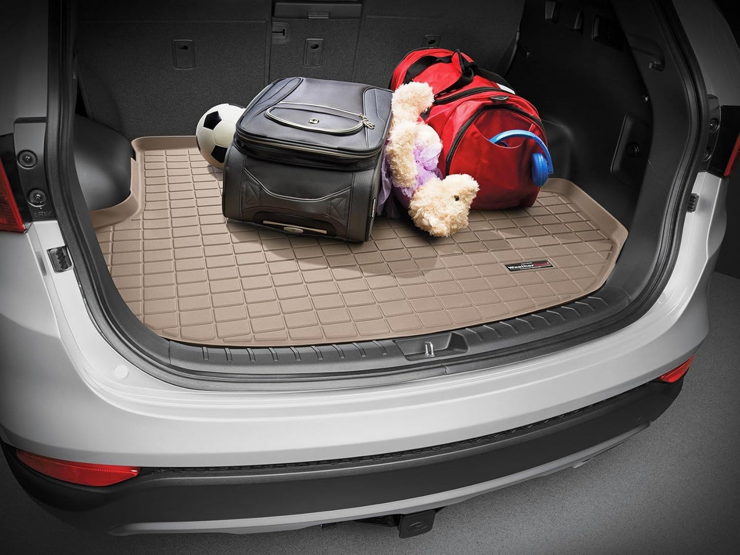 WeatherTech Cargo Trunk Liner with Bumper Protector for Jeep Grand Cherokee, Grand Cherokee, Behind 2nd Row w/Bumper Protector (40469SK), Black