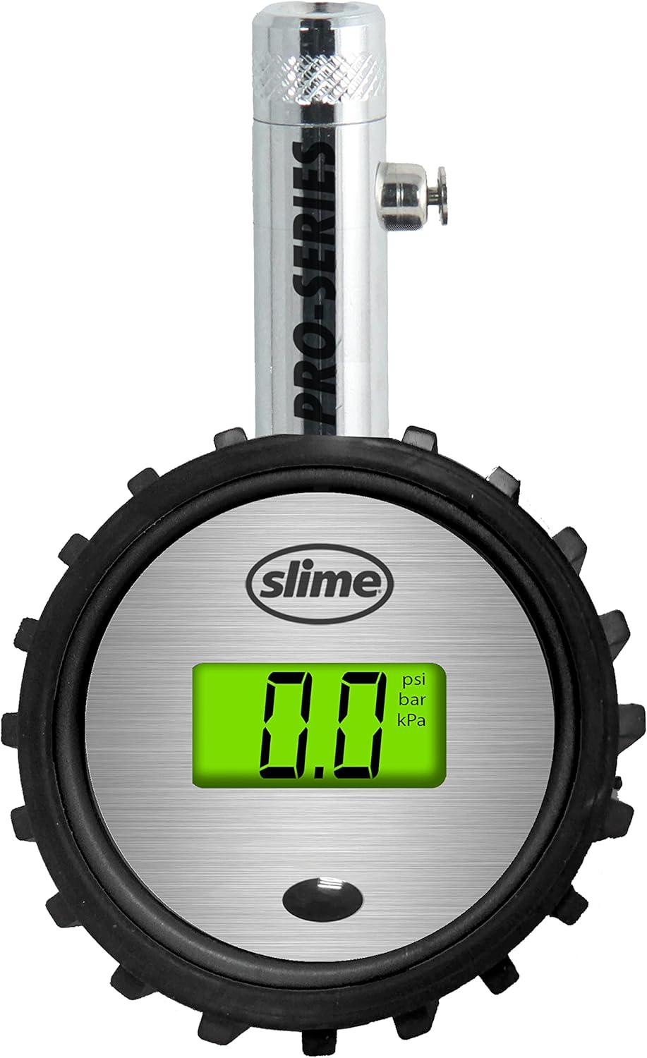 Slime 20049 Tire Pressure Gauge, Large Face Dial Analogue Gauge, 5-60 PSI