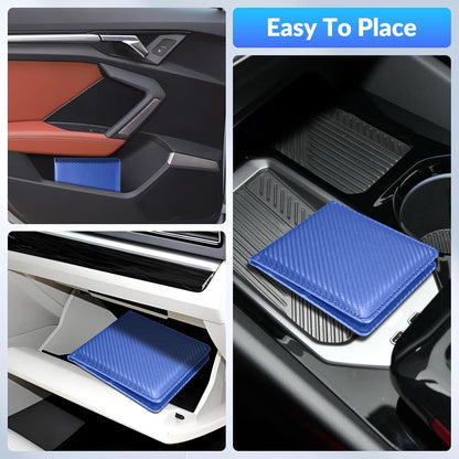 Car Registration and Insurance Card Holder，Vehicle Glove Box Car Organizer，Accessories Case for Storing Driving Licences, Cards, Documents