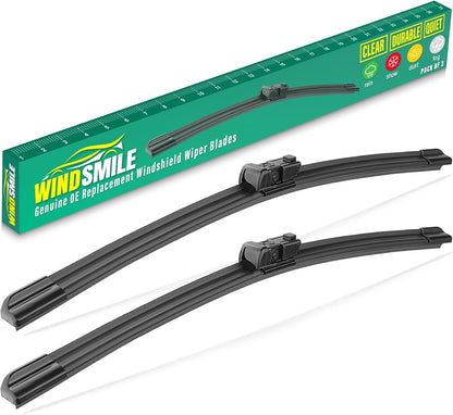 26" 16" 12" Windshield Wiper Blades Replacement for Toyota RAV4 2019 2020 2021 2022 2023 2024 2025 RAV 4 / Mazda 5 2006-2015 Premium All Weather Front Rear Wipers Set - OEM Quality (Pack of 3) - Colors B