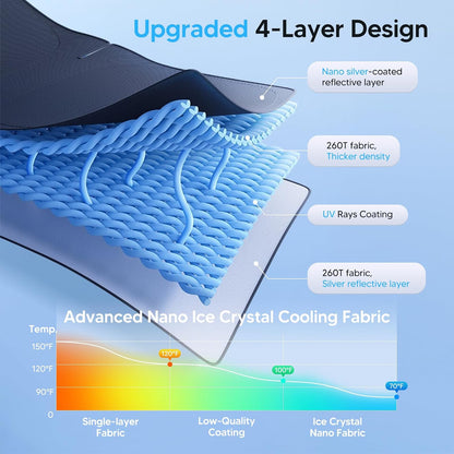 KUST Windshield Sun Shade for Toyota RAV4 2019-2022 2023 2024 2025 2026 Window Accessories Shade Sun Visor Cover Foldable Block UV Rays - Colors A
