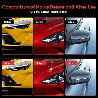 Car Scratch Remover - 2026 Upgrade Scratch Remover for Vehicles, Nano Polix Car Scratch Remover, Quick Fix Removal Paste for Deep Scratch Repair, All Paint Colors Polishing Kit