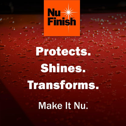 5-in-1 Complete Detailer Spray with Towel by Nu Finish, Preserves and Protects Car Detailing, Includes 1 Microfiber Towel, 22 Oz Spray