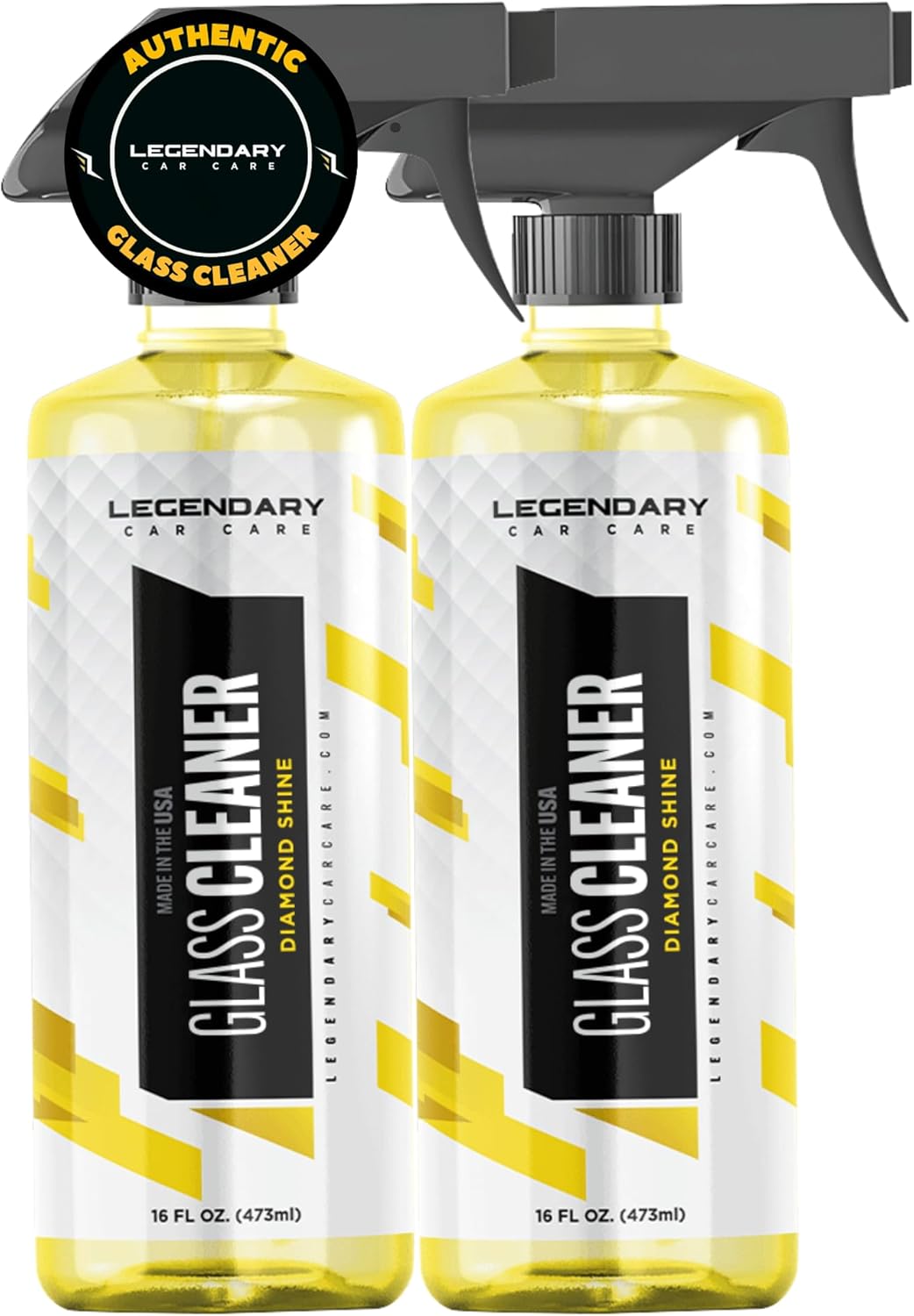 Legendary Glass Cleaner 16oz - Auto Window Cleaner Spray for Car Windows & Windshield - No Streaks, Ammonia-Free, Tint Safe - Interior/Exterior Use