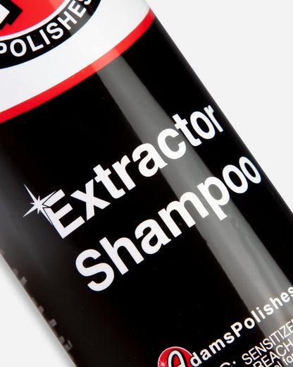 Adam’s Extractor Shampoo 16oz - Carpet & Upholstery Cleaner, Low Foam Formula for Deep Cleaning Fabric, Carpet, & Car Interiors
