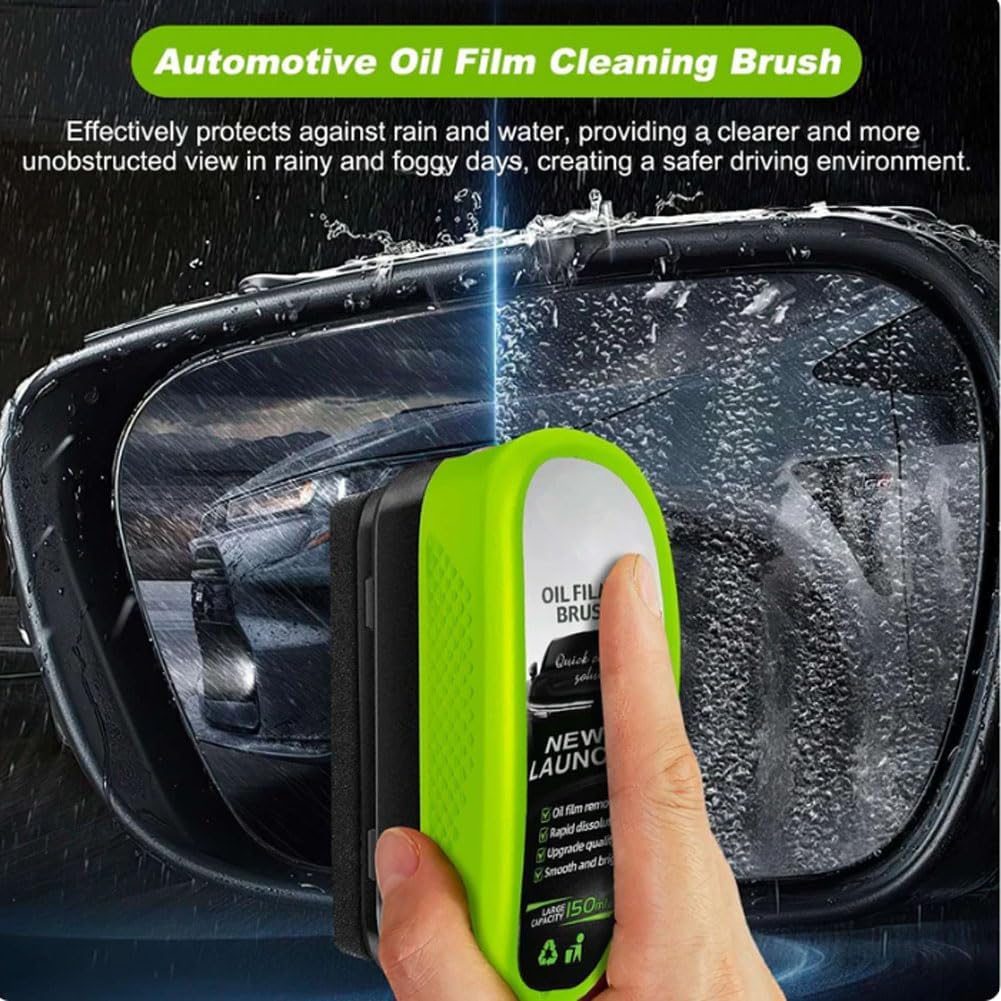 2026 New Clear Vision Windshield Cleaner, Clear Vision Glass Cleaner, Automotive Clears Vision Window Cleaner, Crystal-Clear View in Any Weather, Ultimate Clarity in Any Weather (1PC)