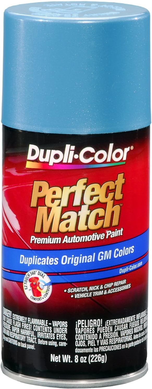 Dupli-Color EBCL01257 Clear Perfect Match Automotive Top Coat - 8 oz. Aerosol - Colors E