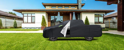 Car Cover Custom Fit for Honda CRV 1997-2025,Toyota RAV4 1996-2025, 6 Layers Truck Cover Waterproof All Weather for Automobiles,Outdoor Full Exterior Cover,Rain, Sun, Wind Protection,Black