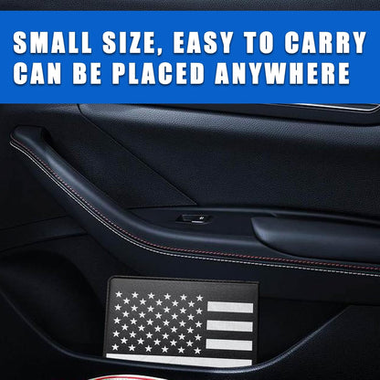 Ziciner Car Registration Insurance Holder, 2Pack Essential Auto Card Document Glove Box Organizer with Touch Fastener, Vehicle Interior Accessories Perfect for Most Car, Truck, SUV (Red/Small Car)