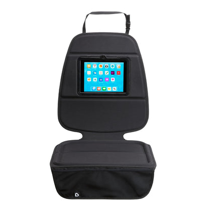 Munchkin Elite Seat Guardian Car Seat Protector, Under Car Seat Cover for Baby and Toddler Seats, Rear or Forward Facing, Dark Grey