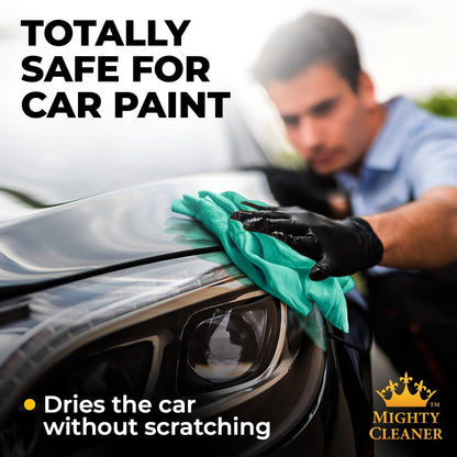 Premium 2pk +1 Free Shammy Cloth for Car Drying - 26"x17" - Super Absorbent Chamois Towel - Scratch-Free, Reusable & Soft Wash Cloth - Car Drying Towels