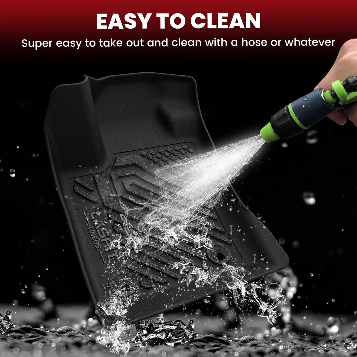 LASFIT Floor Mats for Jeep Grand Cherokee WL 2022-2025 2026 5-Seat (Include 4xe, NOT for L), All Weather TPE Custom Fit Car Mats Floor Liners Cargo Liner Cargo Mat Trunk Mat Black