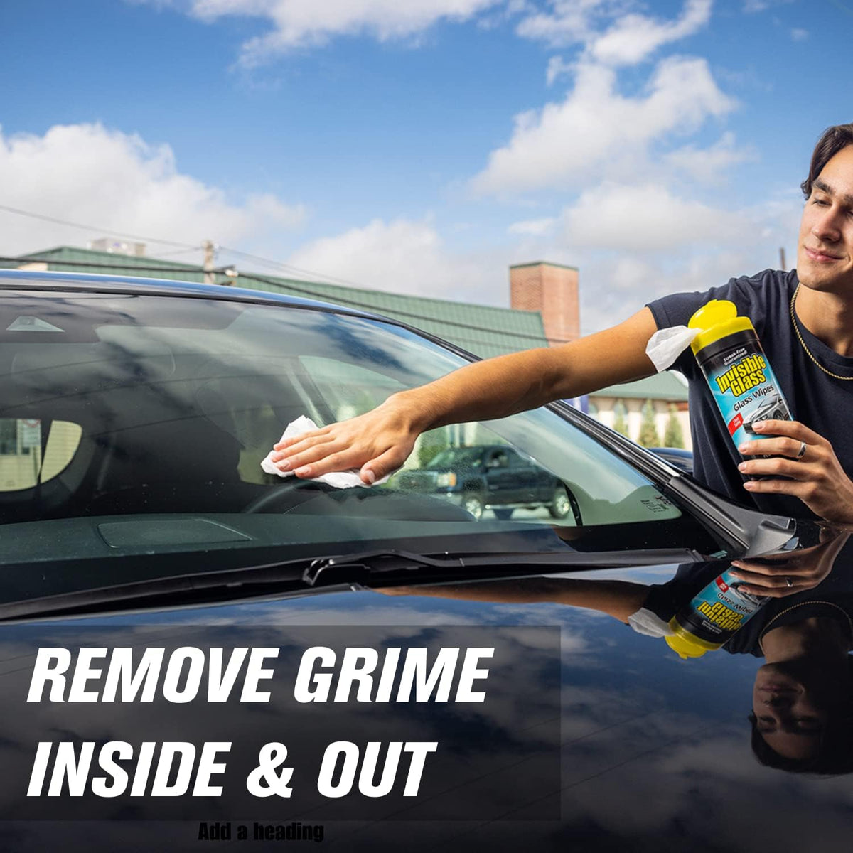 Invisible Glass 92164-2PK Premium Glass Cleaner Spray for Car Windshields and Windows, Automotive and Home Window Cleaner, Streak-Free, Ammonia-Free, Tint-Safe – 22 fl oz (Pack of 2)