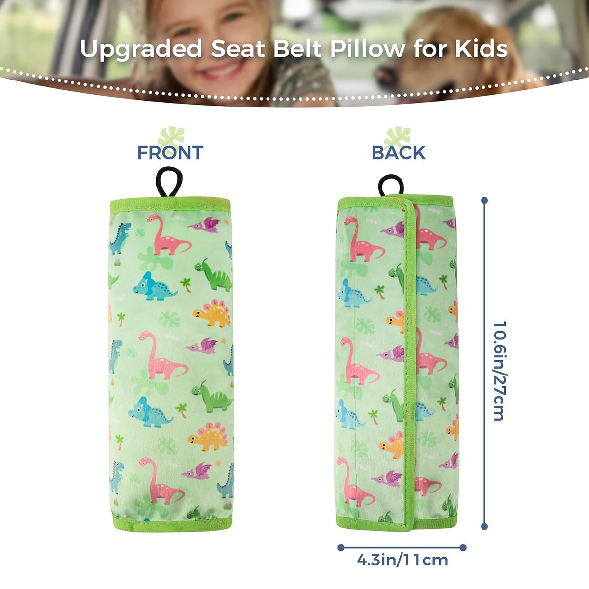 COOLBEBE Car Seat Straps Shoulder Pads for Baby Kids, Super Soft Seat Belt Covers for All Car Seats/Pushchair/Stroller/High Chair