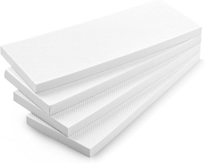 Garage Wall Protector, 2 Roll Garage Car Door Protector Bumper Guard for Car Doors Anti-Collision Waterproof Inflaming Ultra Self Adhesive EVA Foam for Warehouse (2 ROLL: 79" x 8" x 1/4")