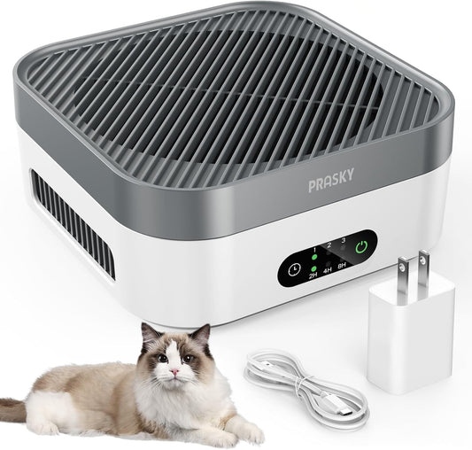 Air Purifiers for Home, H13 True HEPA Filter Captures Smoke Odor Pet Dander, Portable Quiet Car Air Purifier for RV/Desk/Bedroom/Office, Covers up to 600 Ft², Timer - 2 Filter