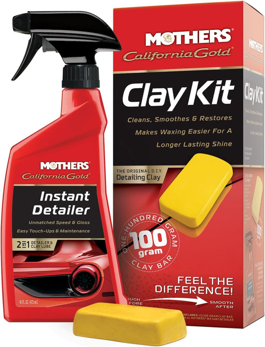 Mothers 07243 California Gold Deluxe Clay Bar Kit