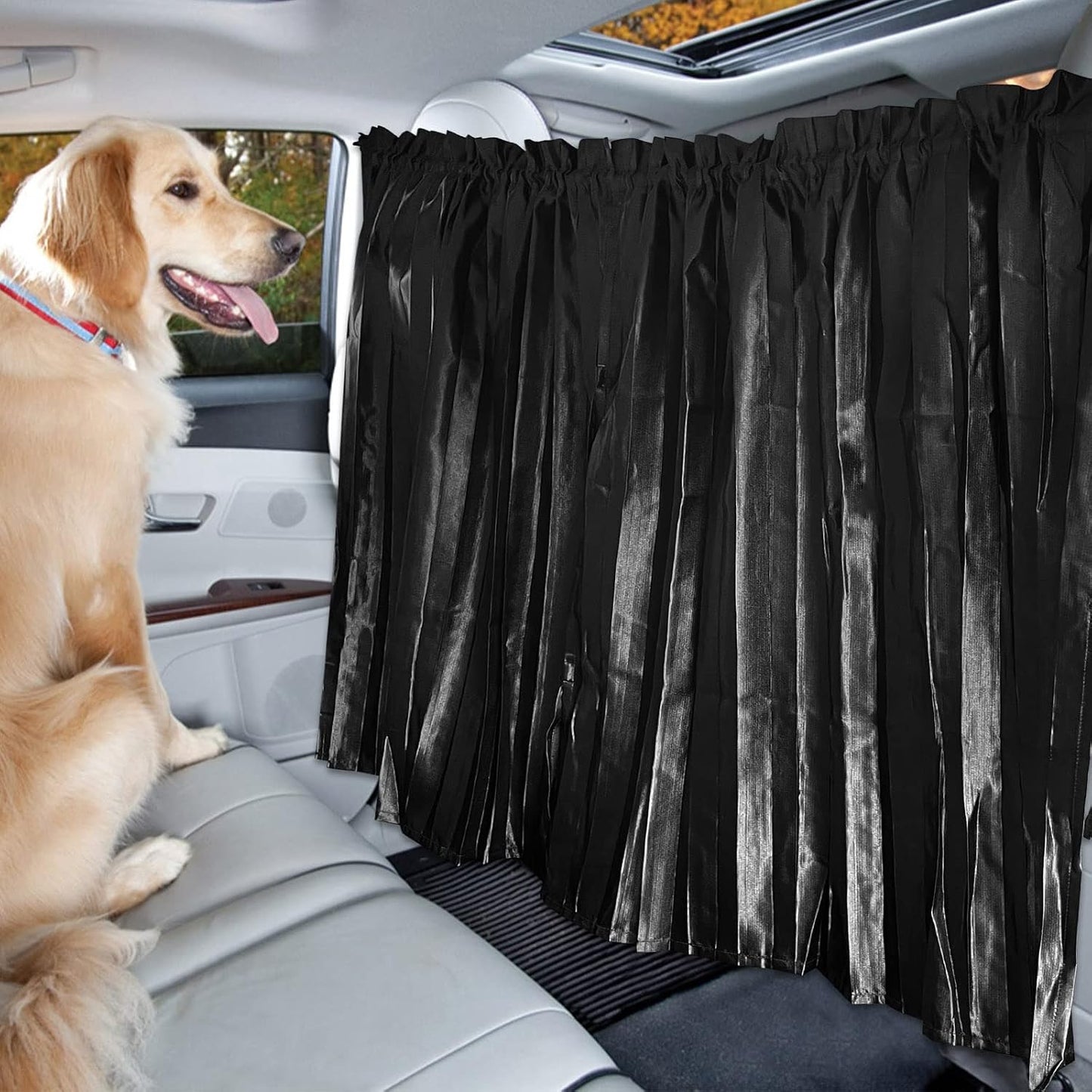 ZATOOTO Suede Car Window Shades 4PCS - Car Window Covers for Ultimate Privacy, UV Protection, and Heat Insulation, Side Window Sun Shade Perfect for Camping, Travel, Baby Safety, and Daily Use