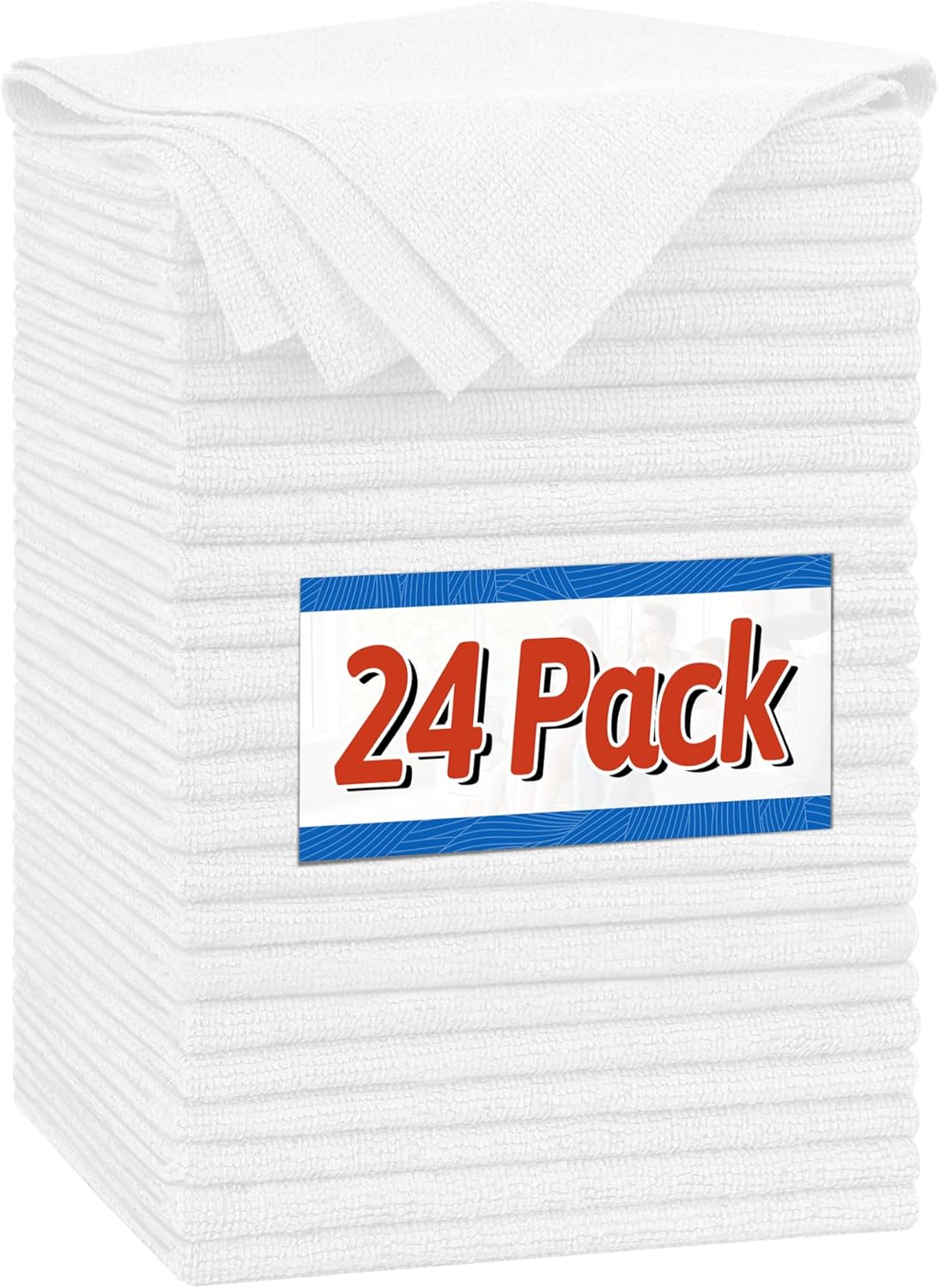 FIXSMITH Shop Towels, Pack of 200, Grey Microfiber Cleaning Cloth Bulk, Microfiber Towels for Cars, All-Purpose Absorbent Cleaning Rags, Dust Cloth for Automotive, Mechanic, Garage, 11.5 x 11.5 inch
