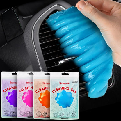 YOPINSAND Car Cleaning Gel, 2 Pack Car Cleaning Putty, Universal Auto Deatiling Tools, Reusable Interior Cleaner for Car Keyboard Air Vent, Car Slime Cleaner Dust Cleaning Gel